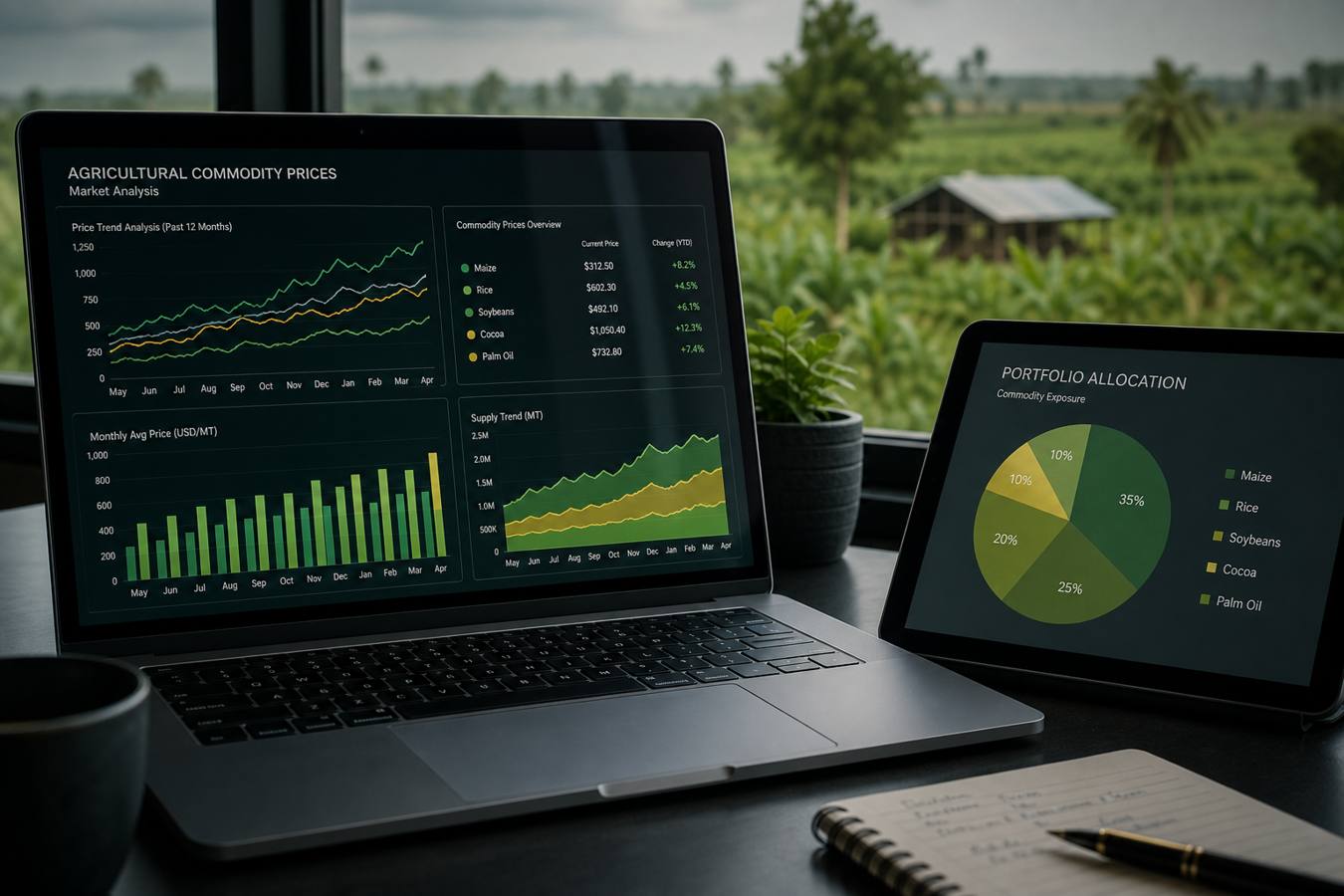 The AgriStock desk
