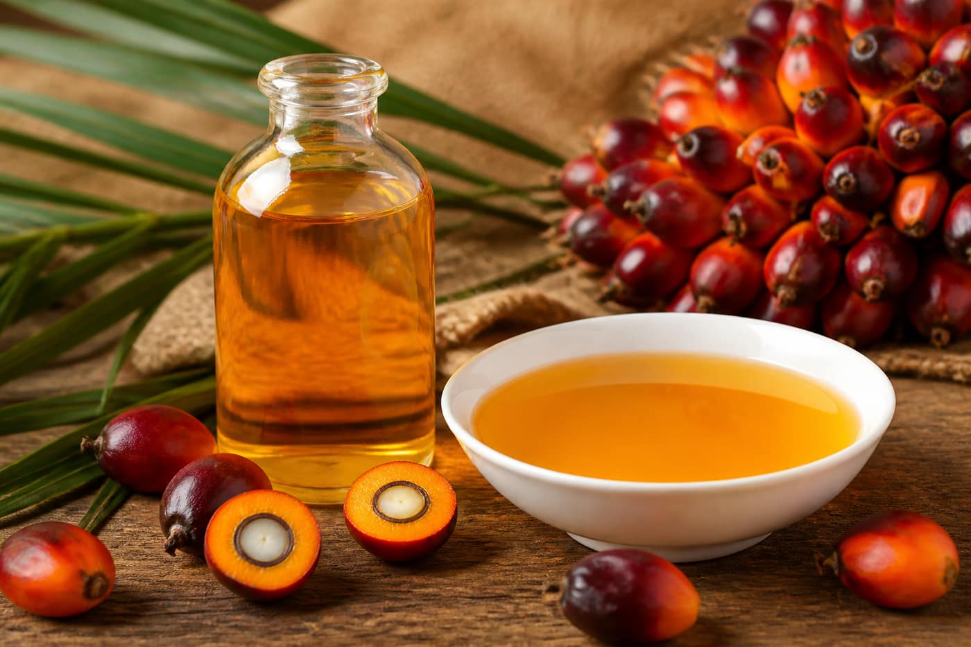 Palm fruit bunches